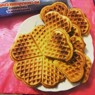 Фотография рецепта Вафли венские с бананом и взбитыми сливками автор Ирина Родионова