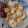 Фотография рецепта Вареники с творогом и клубникой автор Еда