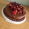 Фотография рецепта Вишневый шоколадный торт автор Дарья Пономарва
