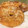 Фотография рецепта Яблочные колечки в кляре с орехами автор Алиса