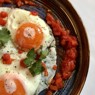 Фотография рецепта Яичница с томатным соусом автор Еда