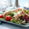 Фотография рецепта Закуска из курицы в листьях салата автор Masha Potashova