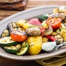 Фотография рецепта Закуска из овощей гриль с рикоттой автор iCook