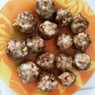 Фотография рецепта Запеченные грибы фаршированные курицей и сыром автор ТАТЬЯНА ПЕТРУХИНА