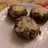 Фотография рецепта Запеченные шампиньоны фаршированные курицей и луком автор Юлия Лещина