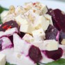 Фотография рецепта Зеленый салат со свеклой и сыром автор Хачапури Кафе