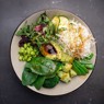 Фотография рецепта Зеленый салат с авокадо и эдамамэ автор Tatiana Shagina