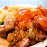 Фотография рецепта Золотистые маринованные куриные кусочки автор Саша Давыденко