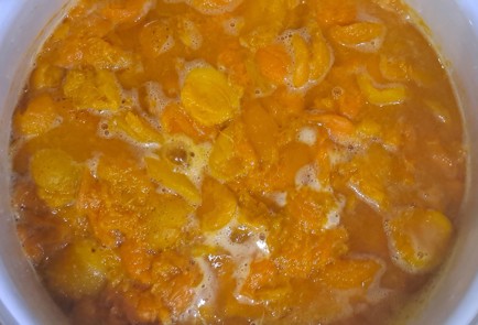 Фото шага рецепта Абрикосовое варенье с лимонной цедрой 186794 шаг 5