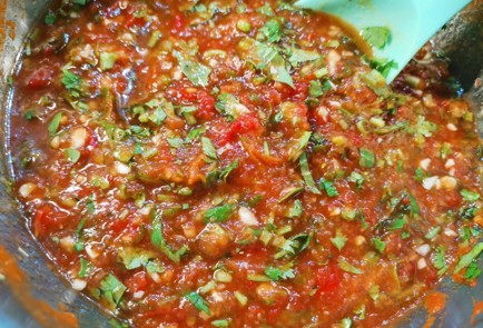 Фото шага рецепта Аджика из помидоров 190494 шаг 12  