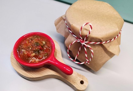 Фото шага рецепта Аджика из помидоров 190494 шаг 14  