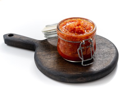 Фото шага рецепта Аджика с яблоками 174483 шаг 10  