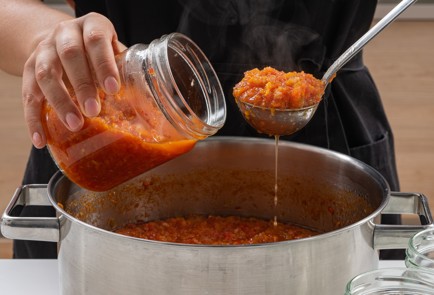 Фото шага рецепта Аджика с яблоками 174483 шаг 9  