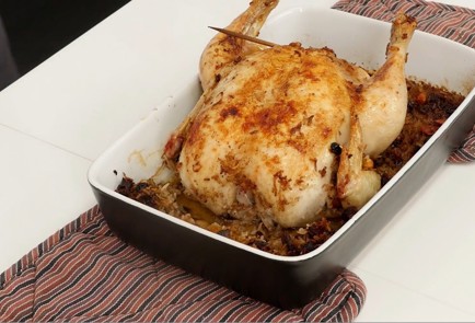 Фото шага рецепта Армянская фаршированная курица амич 125310 шаг 10  