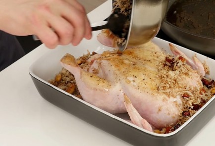 Фото шага рецепта Армянская фаршированная курица амич 125310 шаг 9  