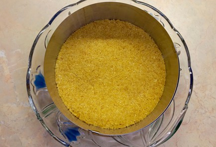 Фото шага рецепта Ананасовый чизкейк без выпечки 188329 шаг 4  