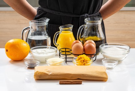 Фото шага рецепта Апельсиновый пирог 43536 шаг 1  