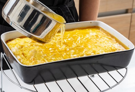 Фото шага рецепта Апельсиновый пирог 43536 шаг 10  