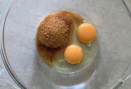 Фото шага рецепта Апельсиновые печенья с нектаринами 189750 шаг 3  