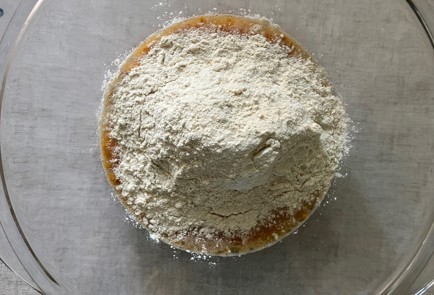 Фото шага рецепта Апельсиновые печенья с нектаринами 189750 шаг 6  