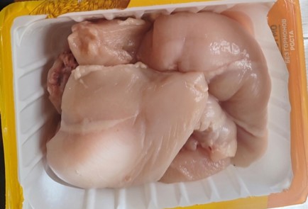 Фото шага рецепта Курица в духовке под сырной шапочкой 189724 шаг 3  