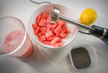 Фото шага рецепта Арбузномаковый сироп для блинчиков и панкейков 187018 шаг 2  