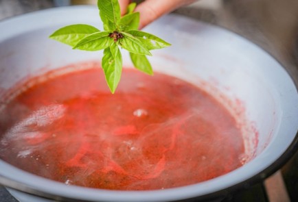 Фото шага рецепта Арбузномаковый сироп для блинчиков и панкейков 187018 шаг 5  