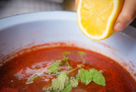 Фото шага рецепта Арбузномаковый сироп для блинчиков и панкейков 187018 шаг 6  