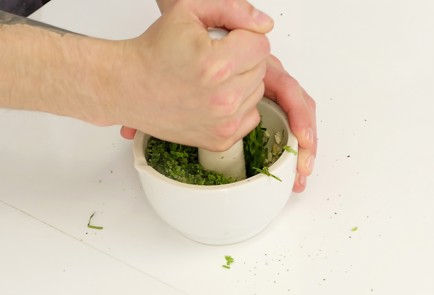 Фото шага рецепта Португальский хлебный суп асорда 125380 шаг 1  