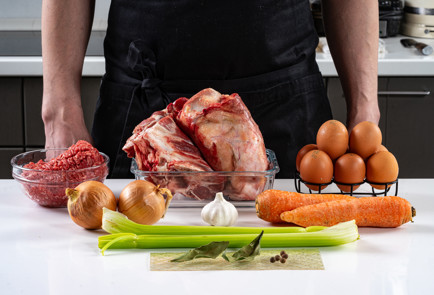 Фото шага рецепта Аспик 191559 шаг 1