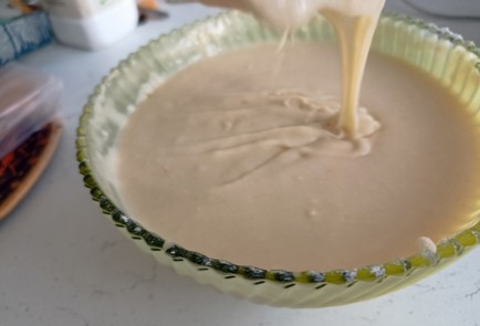 Фото шага рецепта Ажурные блины в форме сердца для романтического завтрака 191290 шаг 5