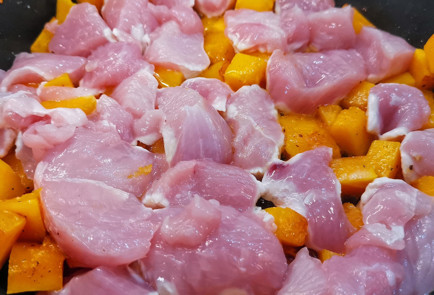 Фото шага рецепта Азу из индейки с тыквой 151781 шаг 5  