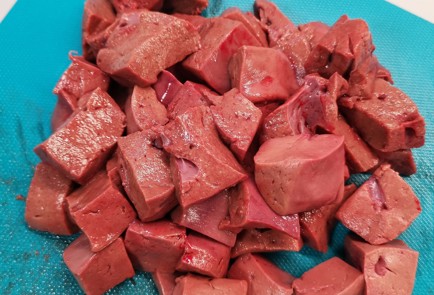 Фото шага рецепта Азу с телячьей печенью в сливках 153090 шаг 3  