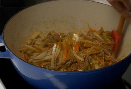 Фото шага рецепта Азу 140192 шаг 10  