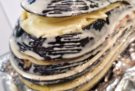 Фото шага рецепта Баклажан пармиджано запеченный целиком 152376 шаг 10  