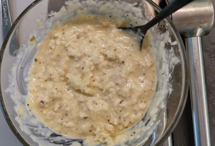 Фото шага рецепта Баклажан пармиджано запеченный целиком 152376 шаг 4  