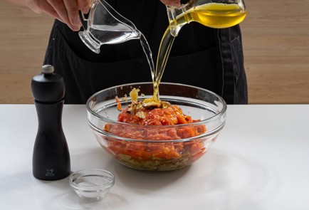 Фото шага рецепта Баклажанная икра на мангале 173979 шаг 9