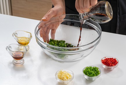 Фото шага рецепта Баклажаны покорейски 174395 шаг 8  