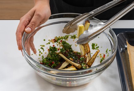 Фото шага рецепта Баклажаны покорейски 174395 шаг 9  