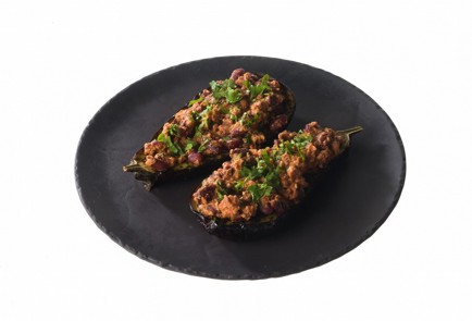 Фото шага рецепта Баклажаны с фасолью и тофу 152044 шаг 10