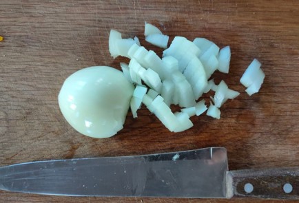 Фото шага рецепта Баклажаны запеченные с овощами и брынзой 174961 шаг 10