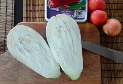 Фото шага рецепта Баклажаны запеченные с овощами и брынзой 174961 шаг 2