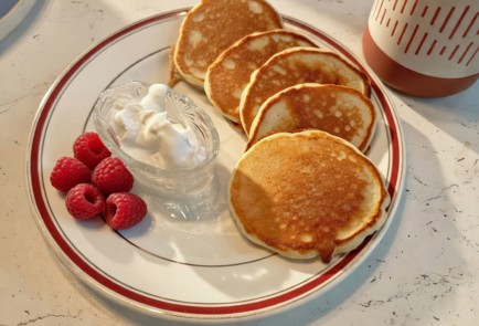 Фото шага рецепта Банановые оладушки 191323 шаг 12  