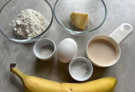 Фото шага рецепта Банановые вафли 174263 шаг 1  