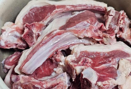 Фото шага рецепта Баранина на сковороде садже 190732 шаг 1  