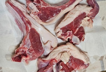 Фото шага рецепта Баранина на сковороде садже 190732 шаг 2  