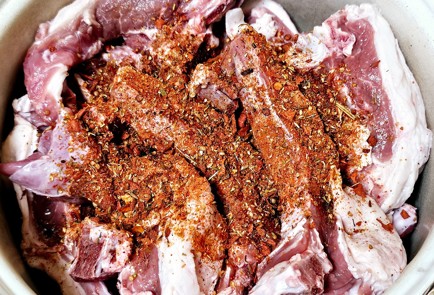 Фото шага рецепта Баранина на сковороде садже 190732 шаг 6  