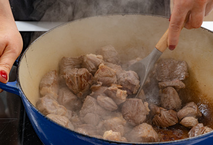 Фото шага рецепта Баранина с нутом и кускусом 189113 шаг 5  