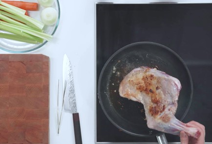 Фото шага рецепта Баранья нога в духовке 153096 шаг 5  