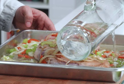 Фото шага рецепта Баранья нога в духовке 153096 шаг 7  